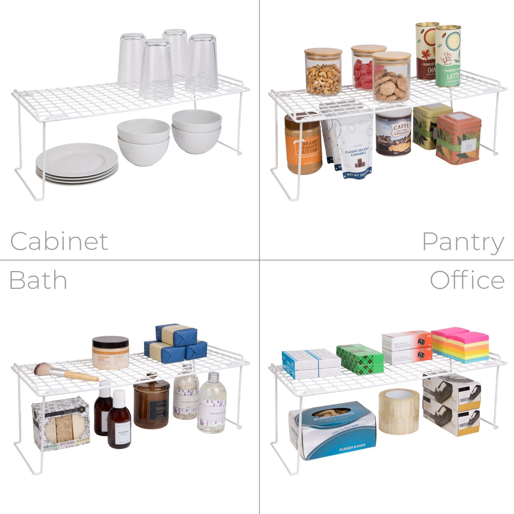 Extra Large Stacking Cabinet Shelf Rack